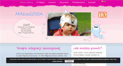 Desktop Screenshot of malagosia.pl